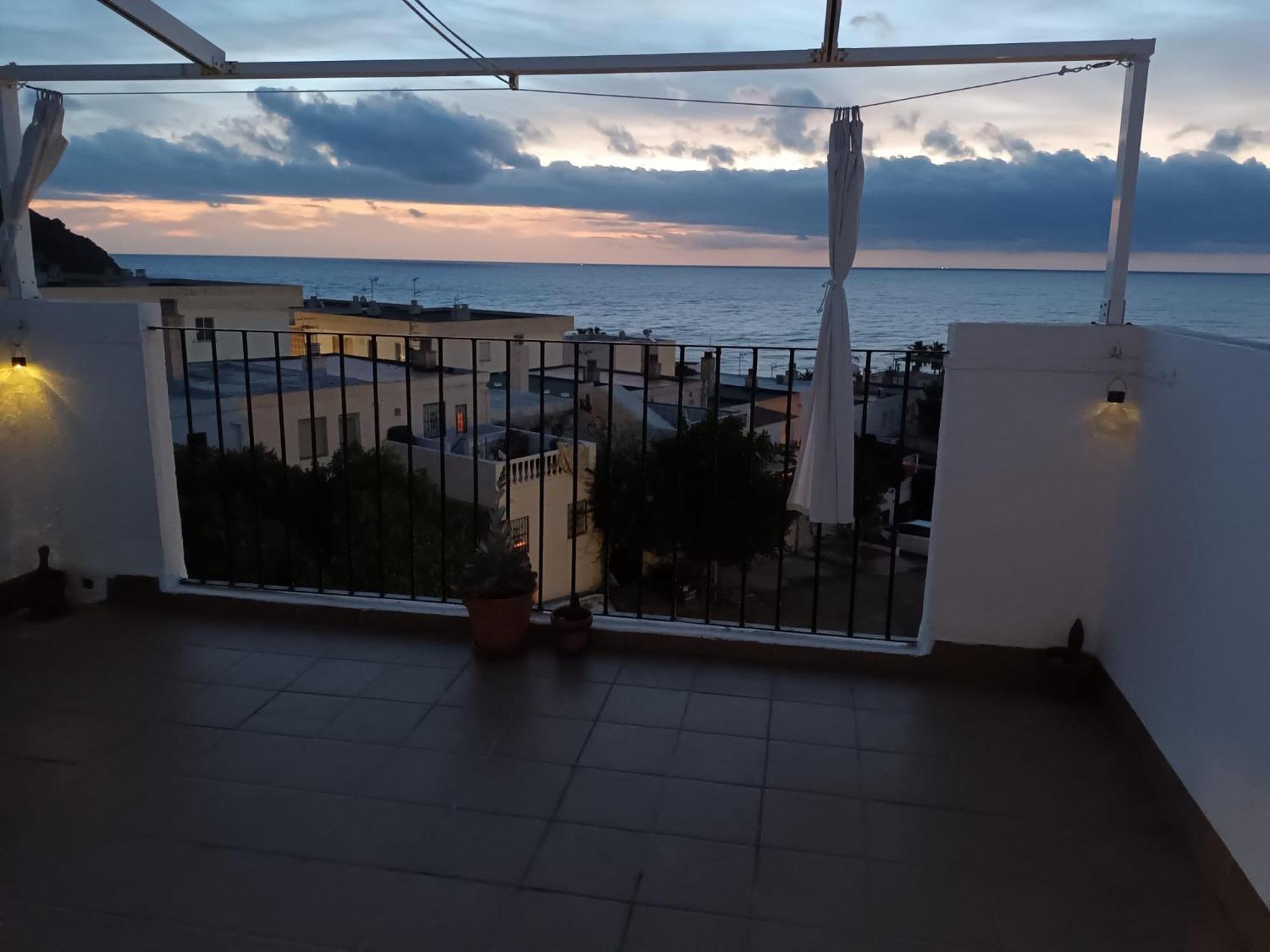 Atico Con Vistas Al Mar Lägenhet Carboneras Exteriör bild