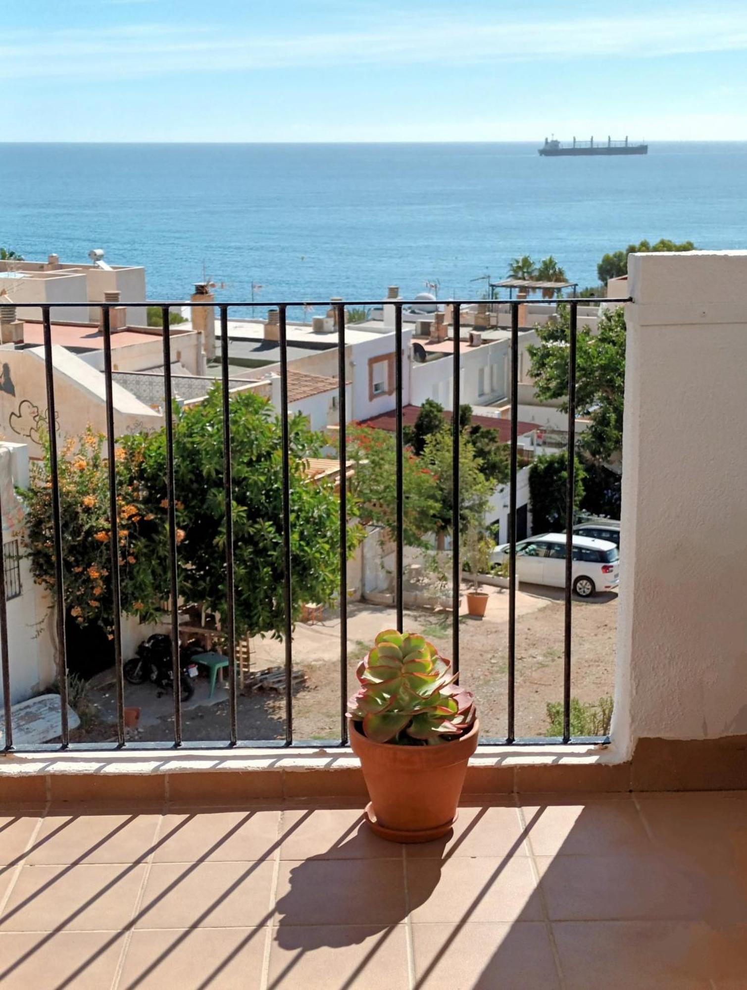 Atico Con Vistas Al Mar Lägenhet Carboneras Exteriör bild